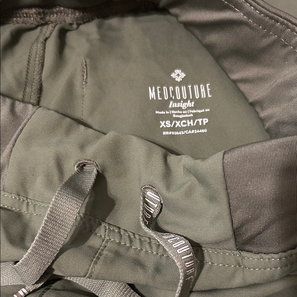 Med Couture Sage Green scrub pants